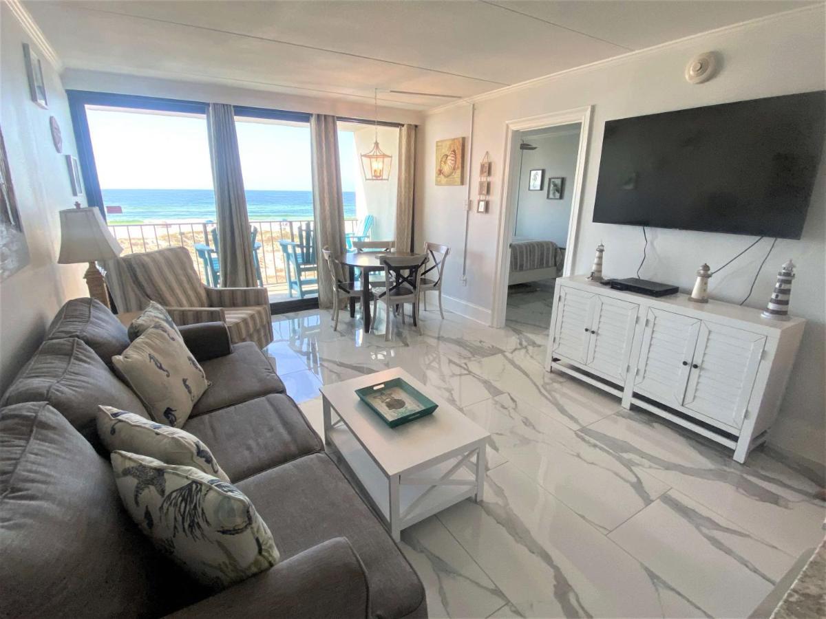Island Winds East 202 By Albvr - Beautifully Renovated Beachfront Condo & Steps Away From Hangout & More! غولف شورز المظهر الخارجي الصورة